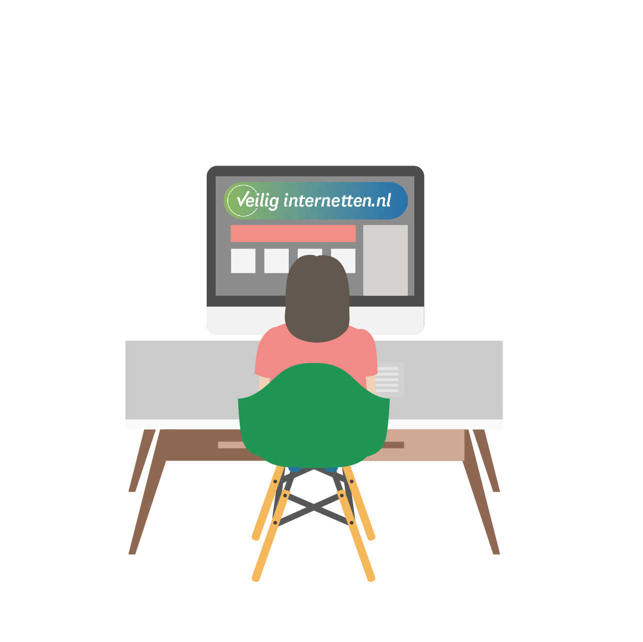 Animatie Veilig Internetten.