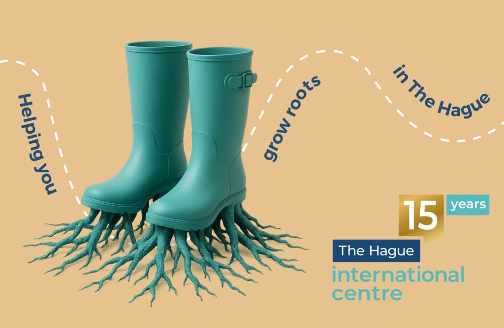 Tentoonstelling 15 jaar The Hague International Centre