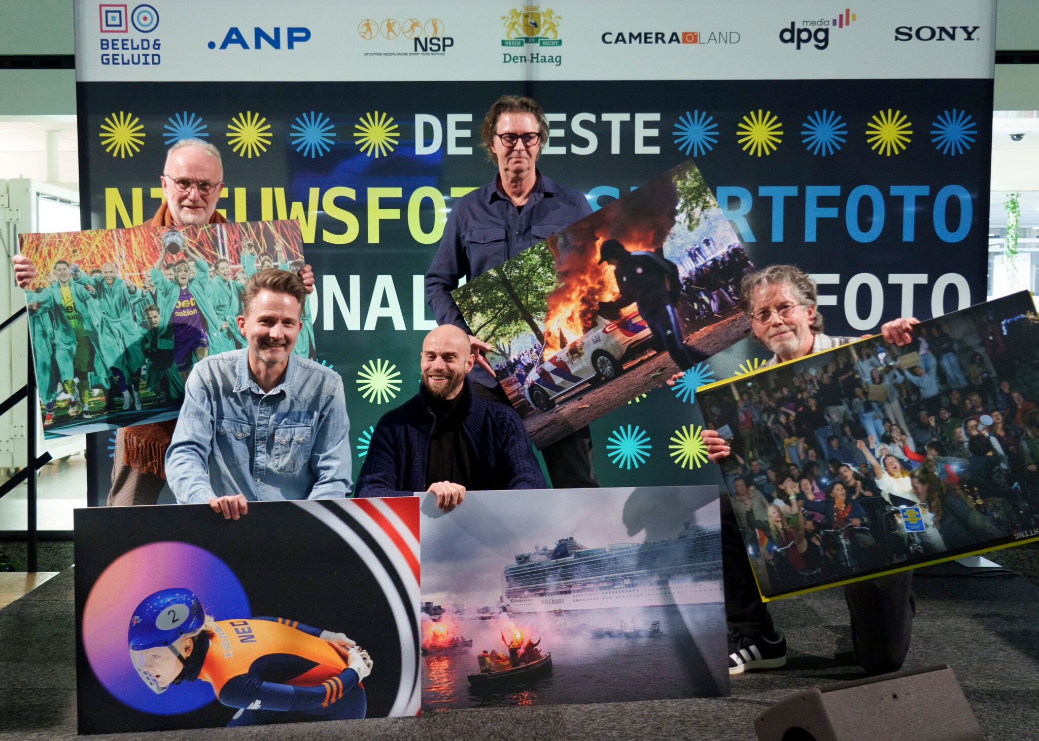 Winnaars 2025. Vlnr Broer van den Boom Robin van Lonkhuijsen Joris van Gennip Nico Garstman en Corné Sparidaens. Foto Lex van Lieshout