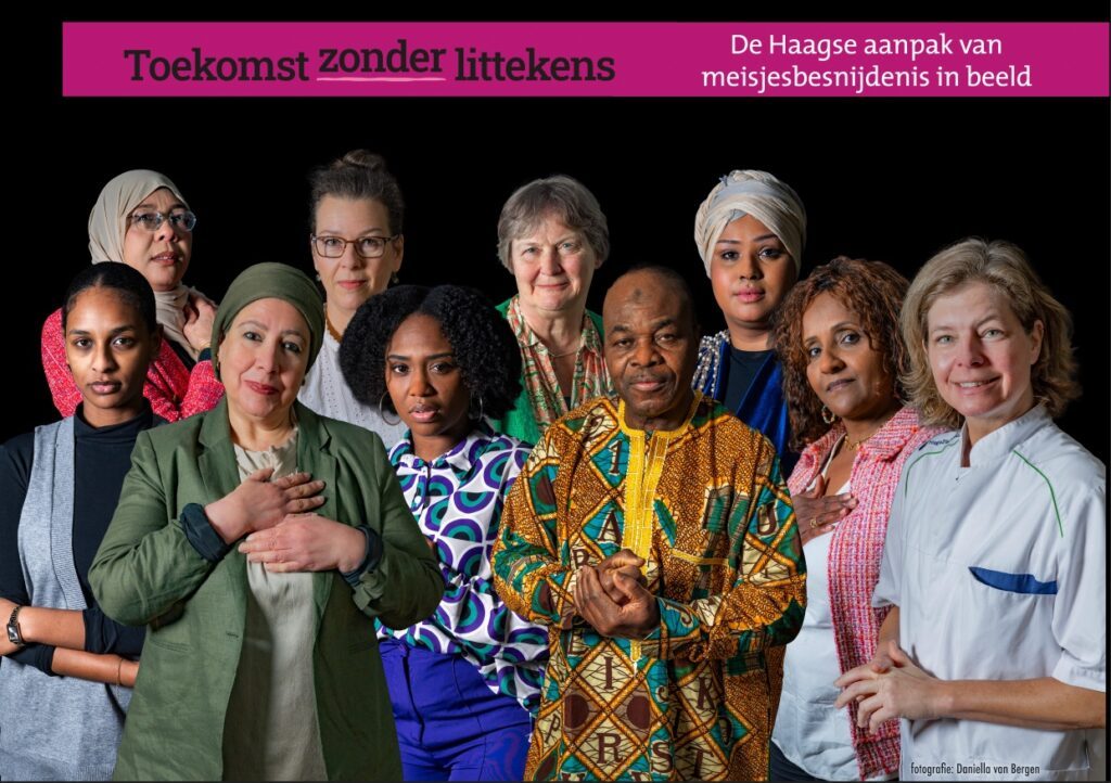 Tentoonstelling Toekomst zonder littekens. Fotograaf Daniella van Bergen