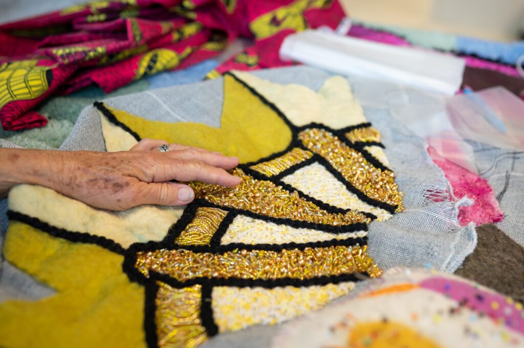 Maakproces Draden van ons Nederlandse slavernijverleden. Foto Myriam Robert