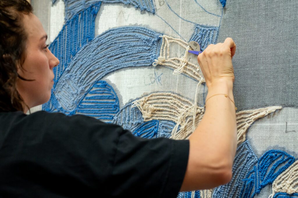 Maakproces Draden van ons Nederlandse slavernijverleden. Foto Myriam Robert