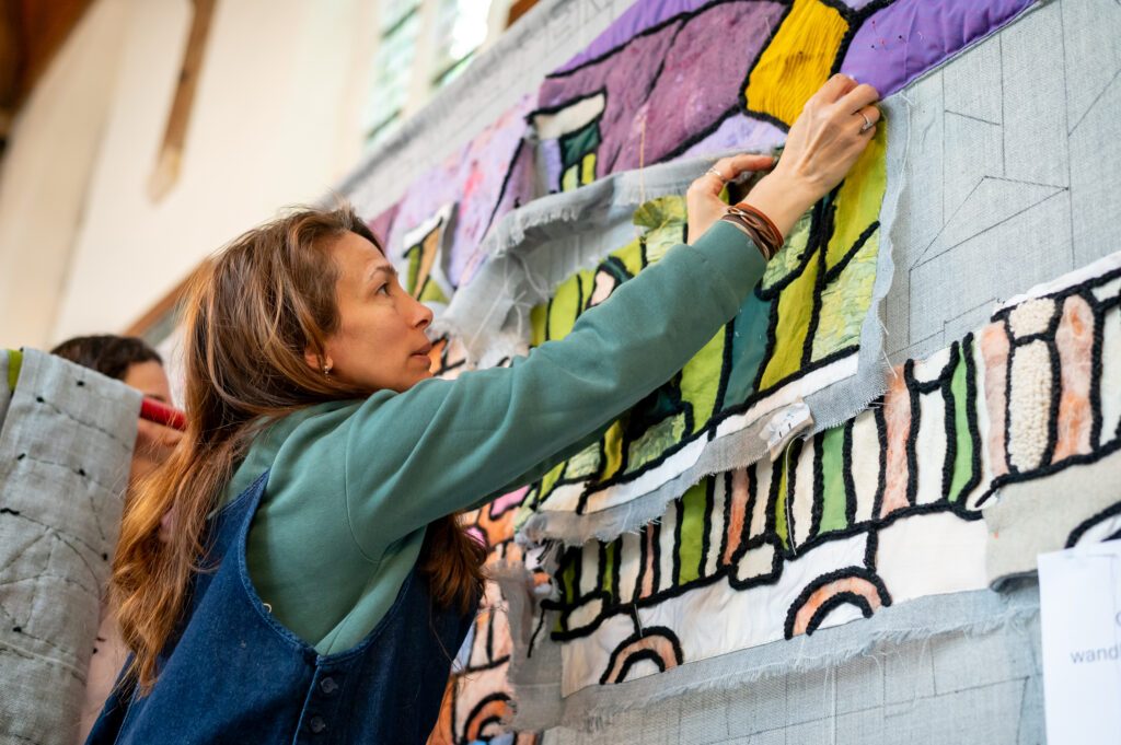 Maakproces Draden van ons Nederlandse slavernijverleden. Foto Myriam Robert