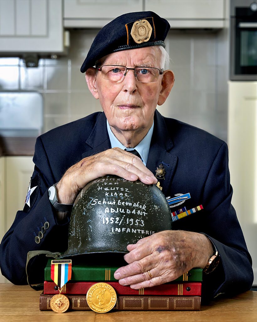 Veteraan de heer Schuitemaker