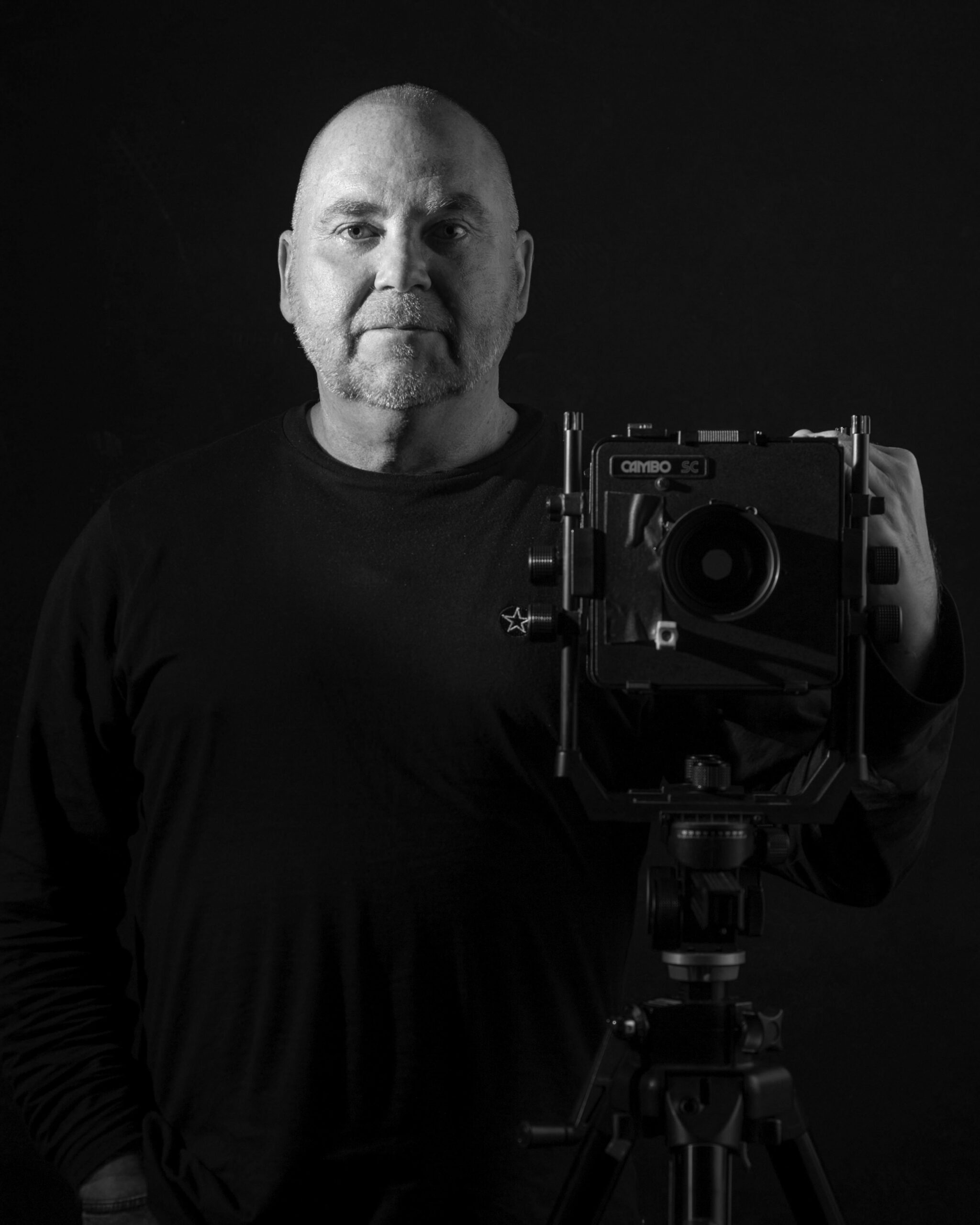 Henk Warrink met CAMBO Camera