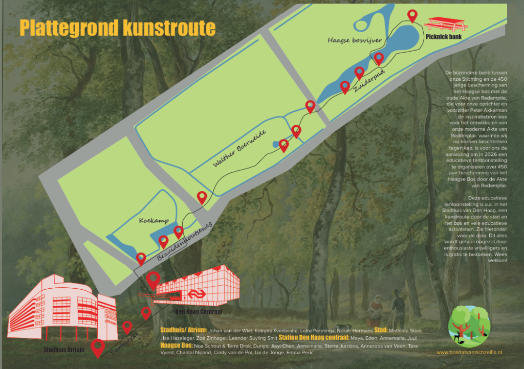 Kunstroute Haagse Bos 450 Jaar