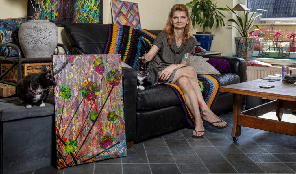 Nancy Brouesse (59). Fotograaf Jeffrey Grouwstra (snippet)